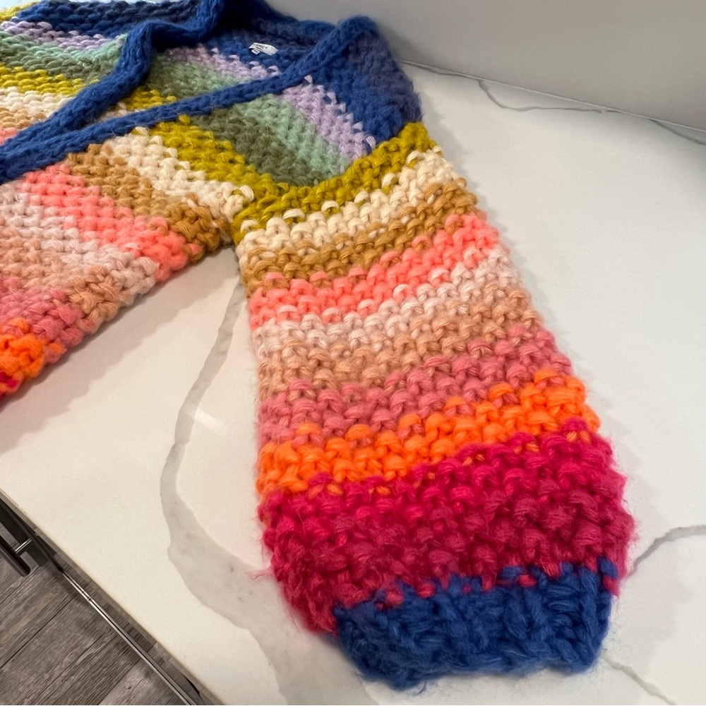 Anthropologie Colorful Knit Cardigan - Picture 8 of 13